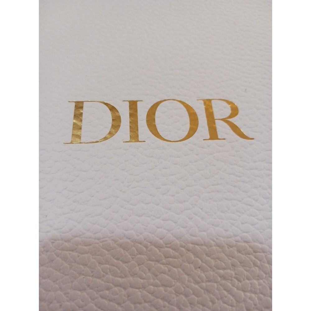DIOR Gift Box 10 x 10 x 2 Pebbled EMPTY